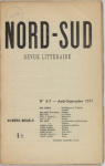 Revue Nord-Sud, n6-7 par Revue Nord-Sud
