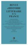 Revue d'Histoire Litteraire de la France. 2-2017, 117e Annee - N  2 - Varia par Histoire Littraire de la France