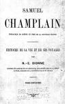 Samuel Champlain, tome 2 par Dionne