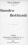 Sandro Botticelli par Gebhart