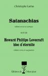 Satanachias ; Howard Phillips Lovecraft bloc d'ternit par Lartas