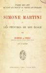 Simone Martini et les peintres de son cole par Van Marle