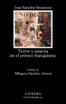 Terror y miseria en el primer franquismo par Sinisterra