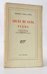 Noces de Sang - Yerma - La Maison de Bernada Alba par Garcia Lorca