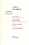 Thtre complet, tome 3  par Strindberg