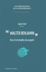 Walter Benjamin face  la tempte du progrs par Sina