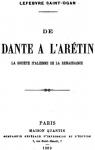 De Dante  l'Artin par Saint-Ogan