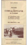 Histoire de Curis-au-Mont-d'or en lyonnais, tome 1 : Des origines  1831 par Prouse