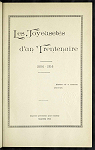 Les Joyeusets d'un Trentenaire, 1884-1914 par 