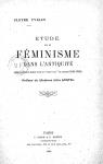 tude sur le fminisme dans l'antiquit (1908) par Grous