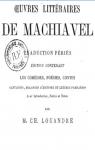 Oeuvres littraires - 1884 par Machiavel