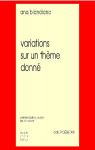 Variations sur un thme donn par Blandiana