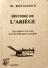 Histoire de l'Arige par Boussioux