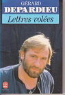Lettres voles par Depardieu