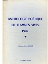 Anthologie potique de Flammes Vives. 1986 par vives