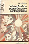 Le livre d'or de la posie franaise contemporaine (2) : 1940-1960 par Seghers