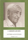 Lettres aux coles par Krishnamurti