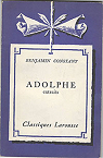 Adolphe - extraits par Constant