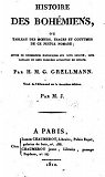 Histoire des bohmiens par Grellmann