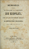 Mmoires indits de Madame la comtesse de Genlis sur le XVIII sicle, et la Rvolution franoise, tome 8 par Genlis