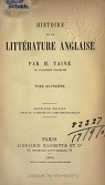 Histoire de la littrature anglaise, tome 4 par Taine