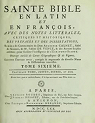 La Sainte Bible en latin et en franois, tome 6 par Calmet