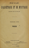 Revue d'Asctique et de Mystique.Troisime anne.1922 par Revue
