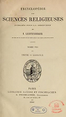 Encyclopdie des Sciences Religieuses, Tome 7  Irene-Lasaulx par Lichtenberger