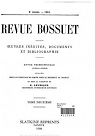 Revue Bossuet- Oeuvres indites, Documents et Bibliographie, tome deuxime par Bossuet