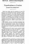 Revue Apologtique, N386 par Apologtique