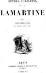 Oeuvres compltes 05 - La chute d'un ange par Lamartine