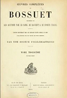 Oeuvres compltes de Bossuet, tome 3 par Bossuet