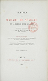 Lettres de Madame de Svign, de sa famille, et de ses amis, tome 13 par Svign