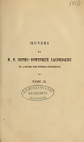 Oeuvres du R.P.Henri-Dominique Lacordaire, de l'Ordre des frres prcheurs-Tome9.Mlanges.Lettre sur le Saint-Sige par Lacordaire