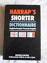 Harrap's shorter Dictionnaire Anglais-Franais/Franais-Anglais par Harrap`s