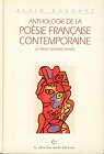 Anthologie de la posie franaise contemporaine par Bosquet