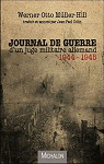 Journal de guerre d'un juge militaire allemand 1944-1945 par  Mller-Hill