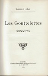 Les Gouttelettes - sonnets par Le May