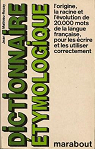 Dictionnaire tymologique marabout par Mathieu-Rosay