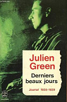 Derniers beaux jours : Journal 1935-1939 par Green