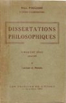 Dissertations Philiosophies. cinquime srie 1950-1955. Tome II : Logique et Morale par Foulqui