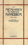 Les Mmoires du Marchal Mannerheim, 1882-1946 par Mannerheim