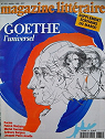 Le Magazine Littraire, n375 : Goethe l'universel par Le magazine littraire