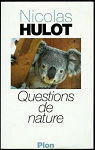 Questions de nature par Hulot