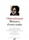 Mmoires d'outre-tombe, tome 1 par Chateaubriand
