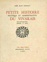Petite histoire politique et administrative du vivarais. par Charay