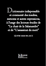 Dictionnaire indispensable et comment des in..