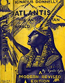 ATLANTIS: THE ANTEDILUVIAN WORLD par Donnelly