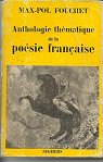Anthologie thmatique de la posie franaise
