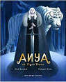 Anya et tigre blanc par Roca